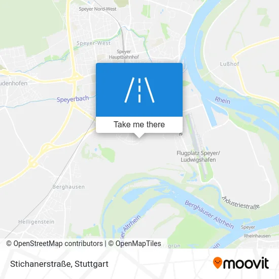 Карта Stichanerstraße