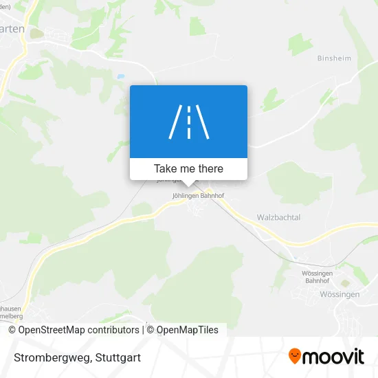 Карта Strombergweg
