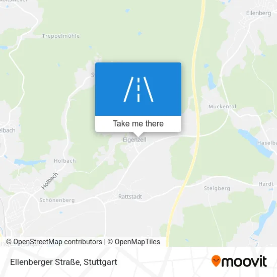 Ellenberger Straße map