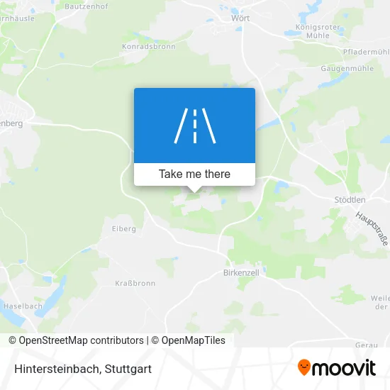 Карта Hintersteinbach