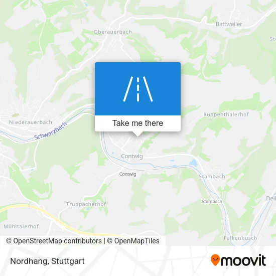 Карта Nordhang