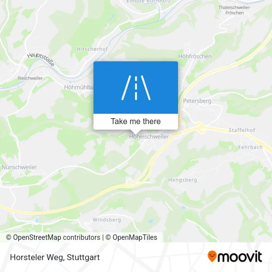 Карта Horsteler Weg