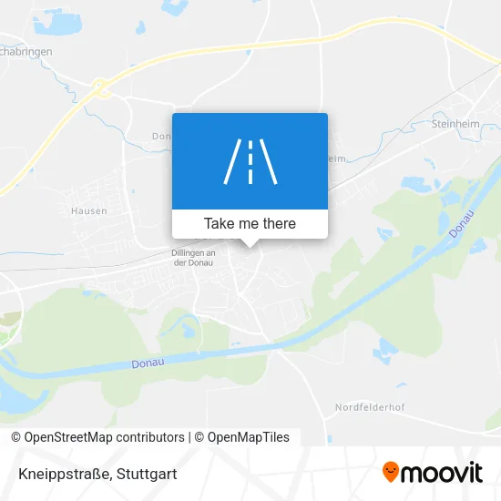 Карта Kneippstraße