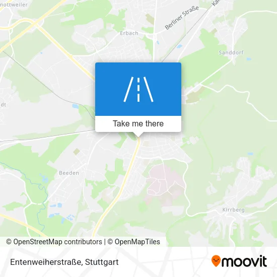 Карта Entenweiherstraße
