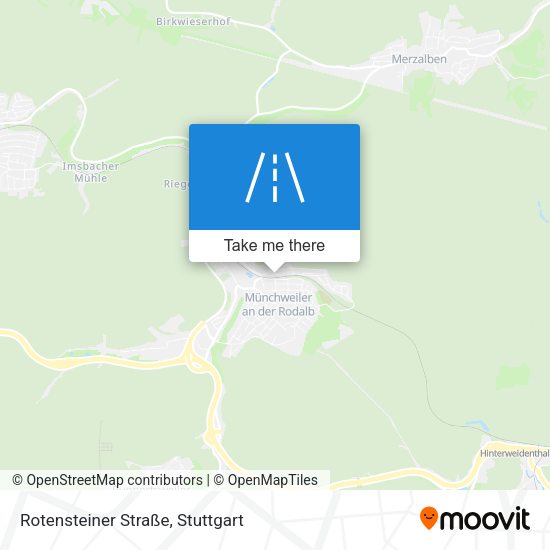 Rotensteiner Straße map