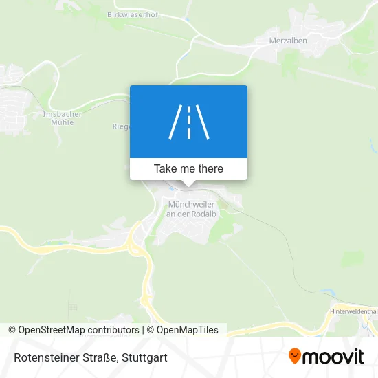 Карта Rotensteiner Straße