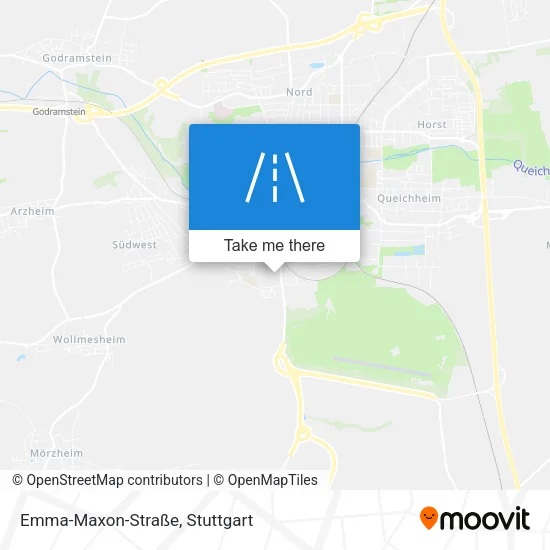 Карта Emma-Maxon-Straße