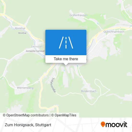 Карта Zum Honigsack