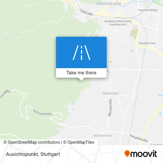 Карта Ausichtspunkt