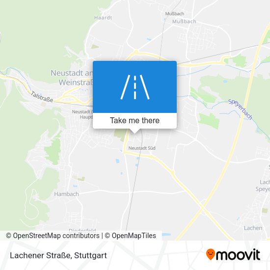 Lachener Straße map