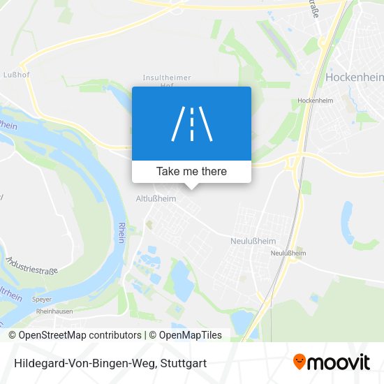 Hildegard-Von-Bingen-Weg map