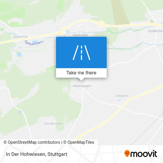 In Der Hohwiesen map