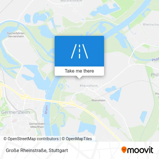 Große Rheinstraße map