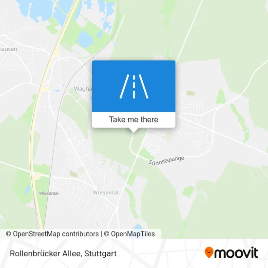 Карта Rollenbrücker Allee