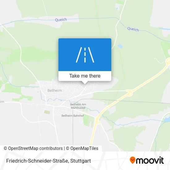 Карта Friedrich-Schneider-Straße