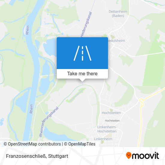 Карта Franzosenschließ