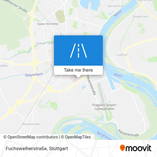 Карта Fuchsweiherstraße