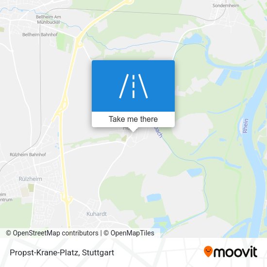 Propst-Krane-Platz map
