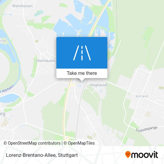 Lorenz-Brentano-Allee map