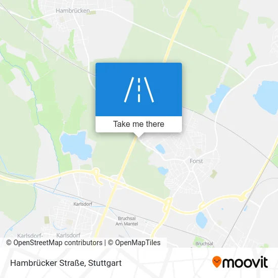 Карта Hambrücker Straße