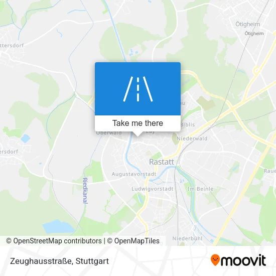 Карта Zeughausstraße