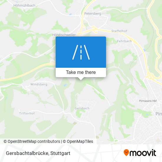 Gersbachtalbrücke map