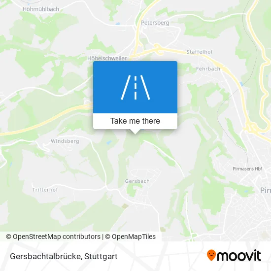 Gersbachtalbrücke map