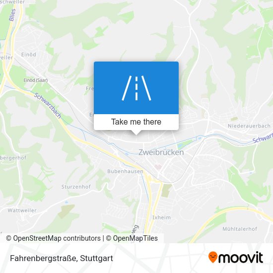Fahrenbergstraße map