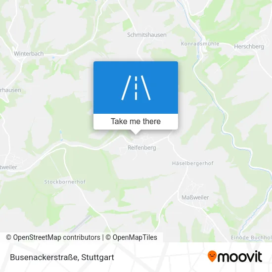 Карта Busenackerstraße