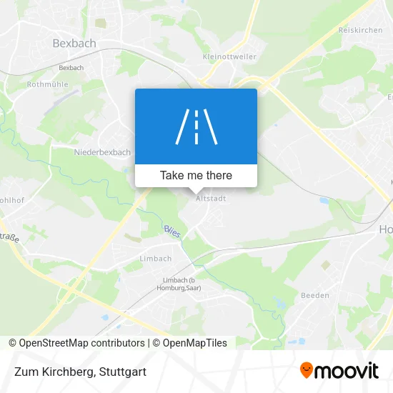 Карта Zum Kirchberg