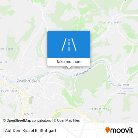 Auf Dem Kissel B map