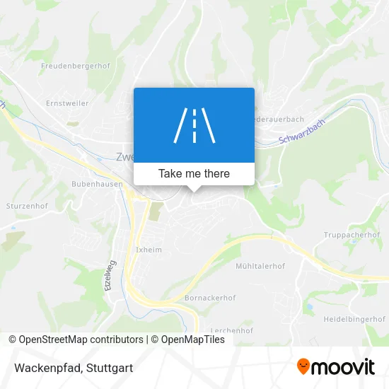 Карта Wackenpfad