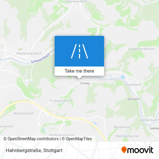 Hahnbergstraße map