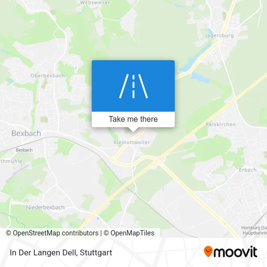 Карта In Der Langen Dell