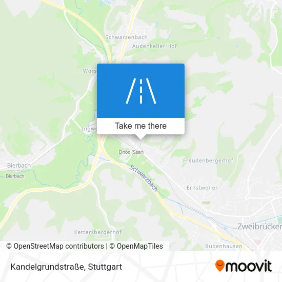 Карта Kandelgrundstraße