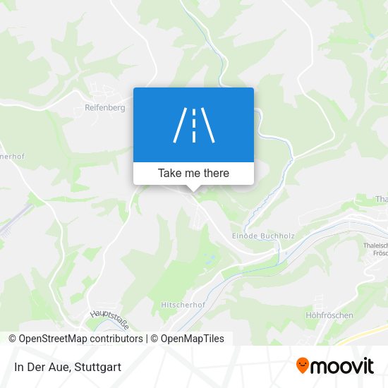 Карта In Der Aue