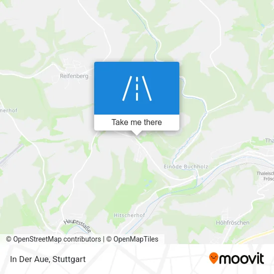 Карта In Der Aue