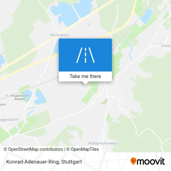 Карта Konrad-Adenauer-Ring