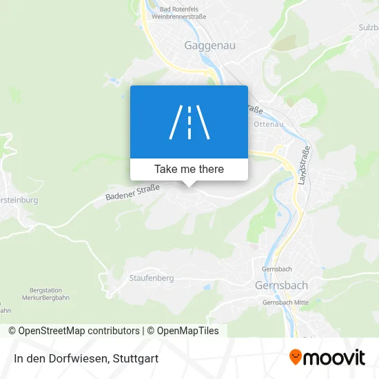 In den Dorfwiesen map