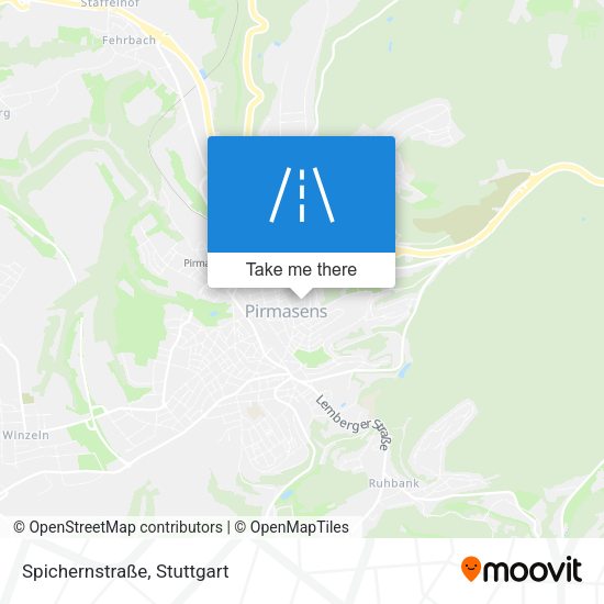 Spichernstraße map