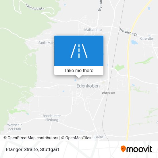 Etanger Straße map