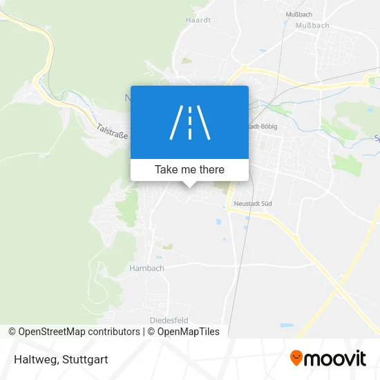 Карта Haltweg