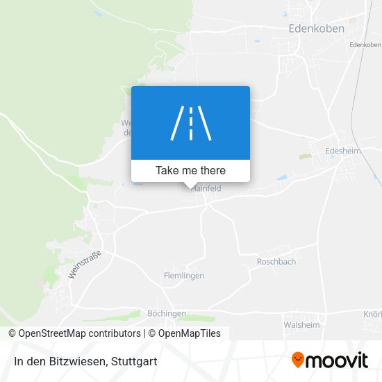 Карта In den Bitzwiesen