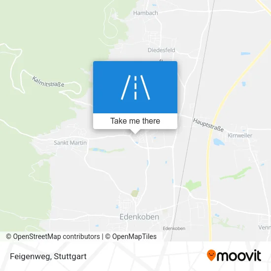 Карта Feigenweg