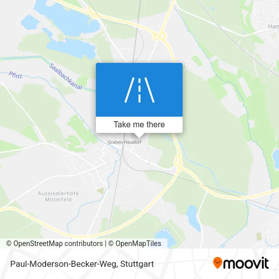 Карта Paul-Moderson-Becker-Weg