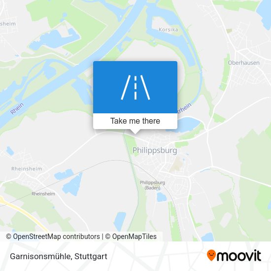 Garnisonsmühle map