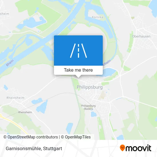 Карта Garnisonsmühle