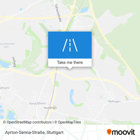 Ayrton-Senna-Straße map