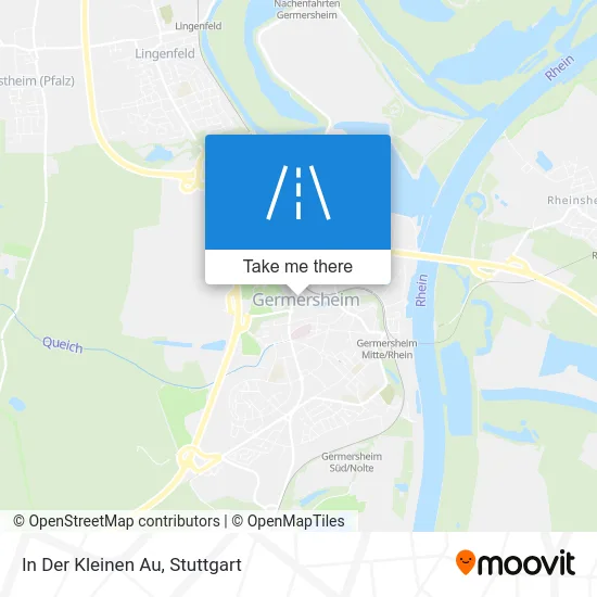 In Der Kleinen Au map