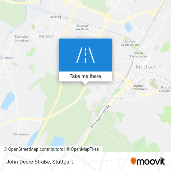 John-Deere-Straße map